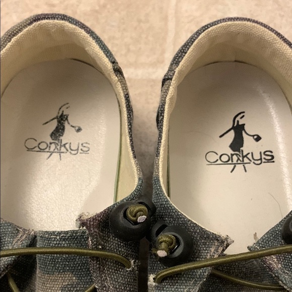 Women’s Corkys Kayak Camouflage Shoes Size 7 - Picture 2 of 5